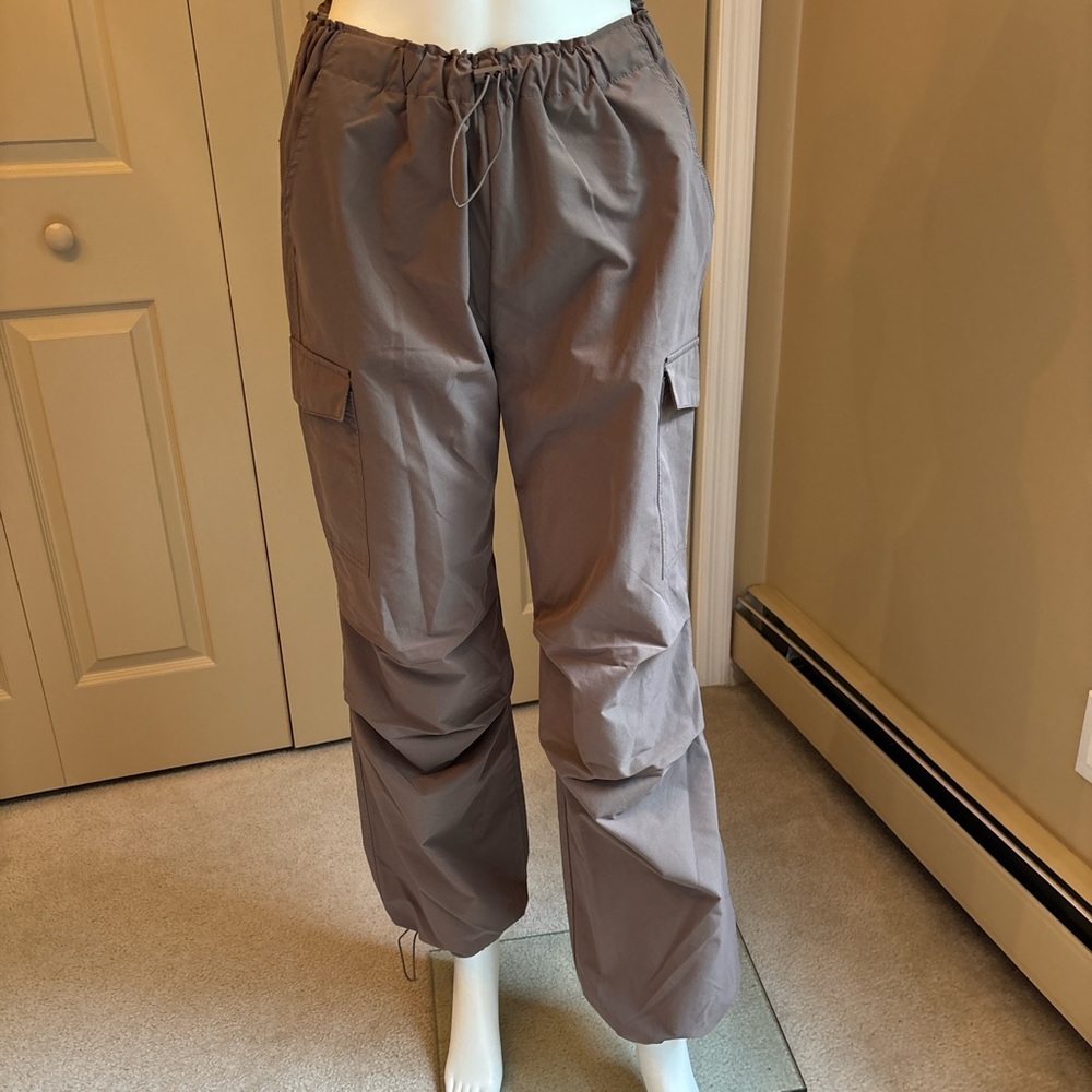 Brown Love Tree Toggle Cargo Pants - image 2